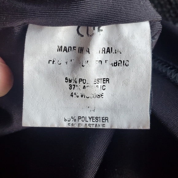 CUE  Australia brown cowl neck dress. Size 14 AUS (10 US) - Picture 8 of 8